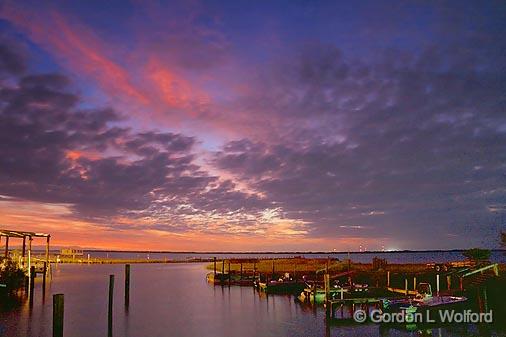 Powderhorn Lake Marina_30050.jpg - Photographed along the Gulf coast in first light near Port Lavaca, Texas, USA.